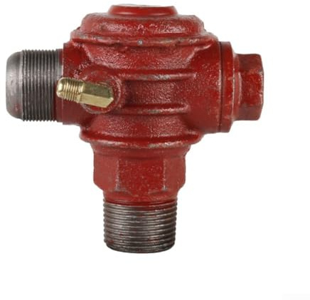 Connecteur de clapet anti-retour en fonte à 3 ports pour compresseurs d'air - Raccords filetés mâles (1, 20 mm, 26 mm, 33 mm) - Vanne d'arrêt de rechange (1 × 33 × 1,5 gauche)
