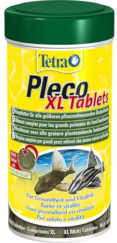 Tetra Pleco Tablets – näringsfullt huvudfoder för alla havsfiskar, olika storlekar