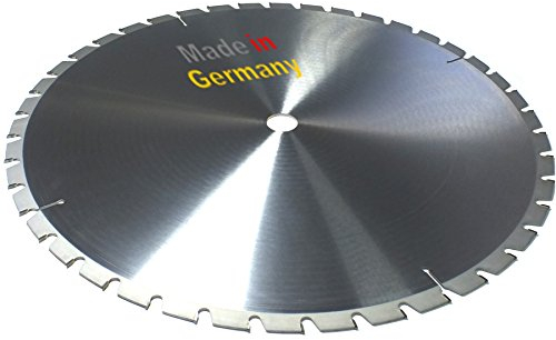 HM Sägeblatt 600 x 35 mm  nagelfest  mit 42 x FF - Zähnen Widia Kreissägeblatt zum Sägen für Holz Brennholz Schalholz Bauholz auf 600mm Wippsäge o. Tischkreissäge Kappsäge Brennholzsäge Widea FZF FSP Hartmetallsägeblatt 600x35 mm