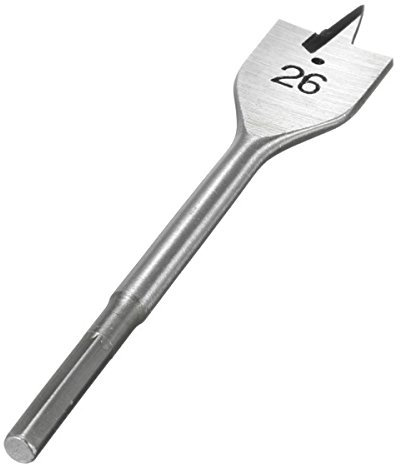 EsportsMJJ 6-40Mm Flat Spade Wood Drill Bit Hex Shank Woodworking Spade Drill Bit Hole Cutter - 26Mm