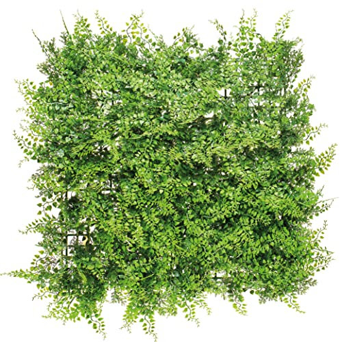 Blooming Artificial Outdoor Plant, Weather Resistant, Faux Decorative Flowers, Easy Care, Perfect for Gardens and Patios (Geranium Hanging Basket) (Cream) (30cm)
