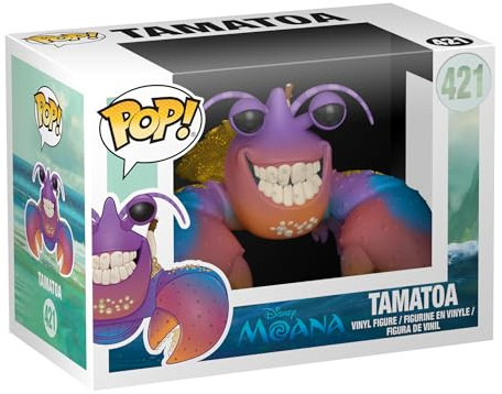 Funko POP! Vinyl: Disney: Moana: Tamatoa - Samlingsbar vinylfigur - Presentidé - Officiell Merchandise - Leksaker för barn och vuxna - Filmfans - Modellfigur för samlare och utställning