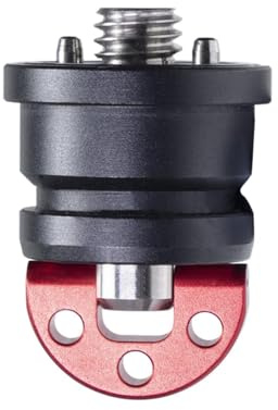IFOOTAGE Spider Crab Schnellspannadapter, Magic Arm Schnellspannhalterung mit 0,64 cm (1/4 Zoll) und 0,95 cm (3/8 Zoll) Schraube für LED-Leuchten, Mikrofone, Monitore, Videokameras