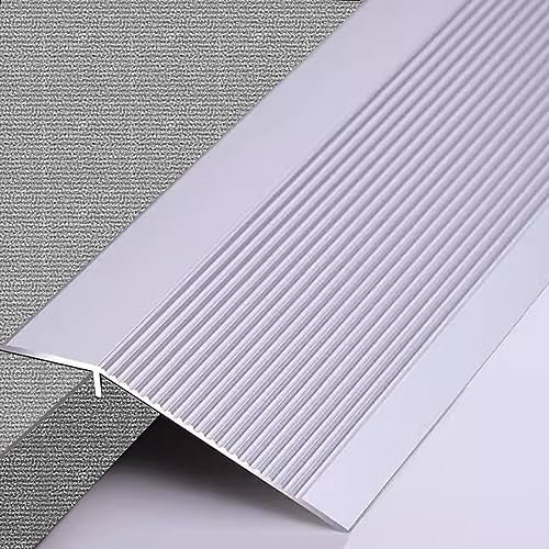 LIYI929GP Übergangsprofil Höhenausgleichsprofil Ausgleichsprofil Abdeckleiste 90 100 120cm, Anpassungsprofil Höhenausgleich 10-40mm, Parkett- Und Laminatböden Bodenübergangsstreifen Übergangsschiene
