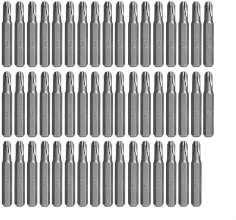 Gbtdoface Lot de 50 embouts de tournevis magnétiques à tige hexagonale pour outils électriques (PH000)