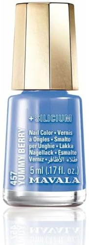 Mavala Yummy Summer 2024 Breathable Mini Nail Polish - Yummy Berry 5ml (457)