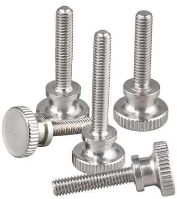Rändelschrauben aus Edelstahl 304 M2-M10, 10 Stk, M5x70mm