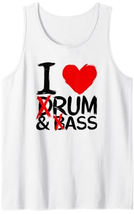 I Love Drum And Bass Rum & Ass Débardeur