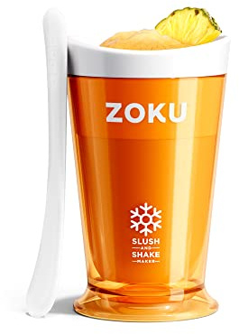 Vaso para batidos y granizados Slush rojo
