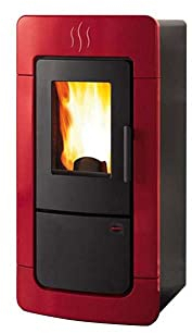 Extraflame X1276850 Pelletofen wasserführend Diadema ACS Bordeaux