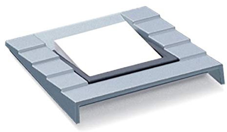 Rexite Zettelbox Status Aluminium 340.01.AN