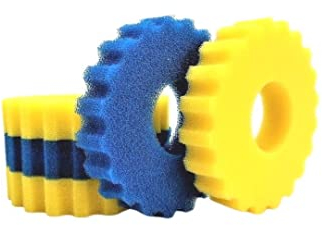 AquaOne Ersatzschwämme Druckteichfilter CPF-10000 CPA-10000 Teichfilter Filter Ersatzschwamm Set Bachlauf UVC Klärer Filter Teich Lampe