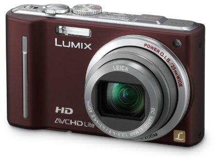 Panasonic Lumix DMC-TZ10EG-T - Cámara Digital Compacta 12.1 MP (3 Pulgadas LCD, 12x Zoom Óptico)