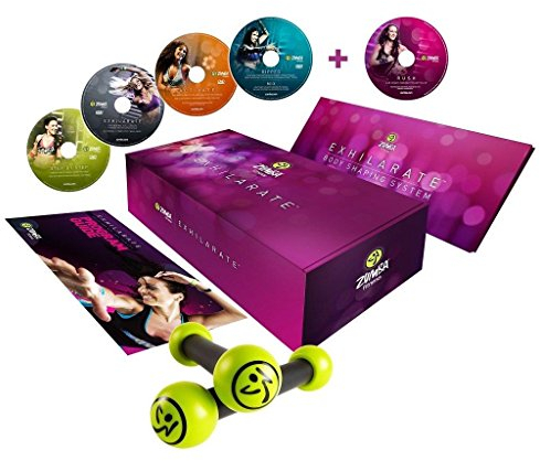 Zumba Exhilarate DVD-Set – Tanz & Fitness – Bonus-DVD inklusive