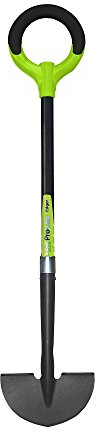 Radius Garden 25602 Pro-Lite Ergonomic Carbon Steel Edger, Green