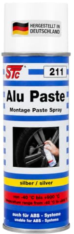 STC Kupferpaste Spray 400 ml – Bremsenschutz | hitzebeständiges Schmiermittel – Montagepaste