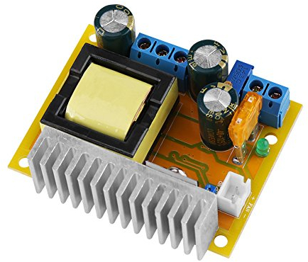 High Voltage DC-DC Boost Converter 8V-32V to ±45V-390V Adjustable ZVS Capacitor Charging Power Unit Module