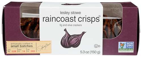 Raincoast Crisps, Crisps Fig Olive, 5.3 Ounce