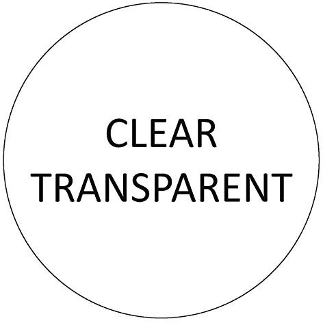 Personalisiert Bedruckt Personalisiert Aufkleber Klebeetiketten - 500 30mm Runde Runde - Ihre Wahl aus Text oder Design - Klar Transparent Etiketten
