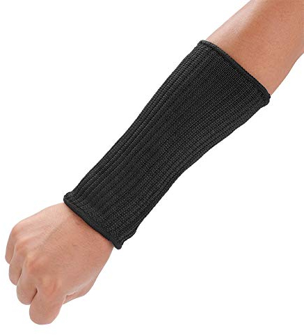 Aigend Resistente al Taglio Maniche, 1 Paio Guanto di Protezione Anti-taglio e Anti-abrasione con Polsino, per Giardinaggio, Bricolage e Lavori in Casa, Alto Livello di Prestazioni (20.5 x 9.5 cm)