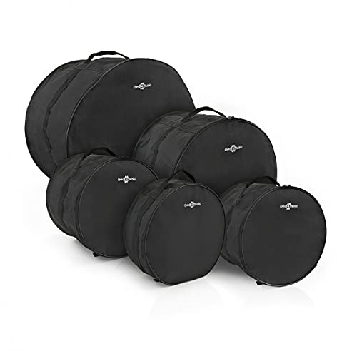 5-teiliges Schlagzeugtaschen-Set Rock-Schlagzeuge, Drum Bag von Gear4music