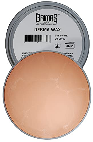 Grimas Hautwachs/Dermawachs, professionelles Modellierwachs zur Gestaltung von Halloweenwunden, Verletzungen, Narben, Verformungen und mehr, hautfreundlich, elastisch, hochrealistisch (60ml)
