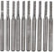 10 Pezzi 2mm Fresa CNC, Fresa a Candela CNC Fresa a Fresatura Frese a Candela Punte per Router CNC Punta per Incisione Fresa in Metallo Duro per Incisione Kit Punte a Gambo Dritto Fresa per Intaglio
