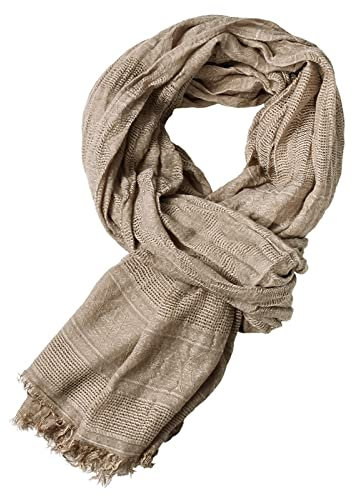 Whoiy Einfarbiger Schal Damen, Xxl+Schal Einfarbig Khaki 175X90cm Warmer Übergroßer Winterschal-Poncho