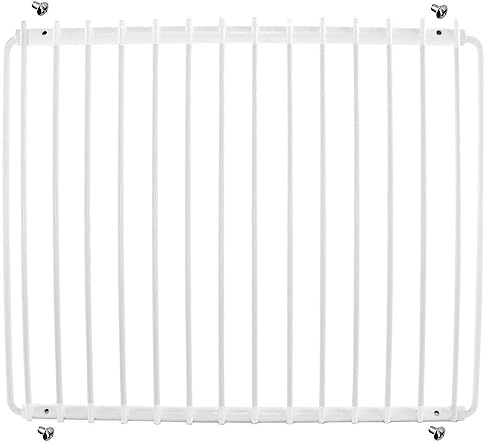 SPARES2GO Fridge Shelf compatible with Daewoo Refrigerator Freezer Adjustable White Plastic Coated Extendable Arms (Small, 360mm - 560mm x 320mm)
