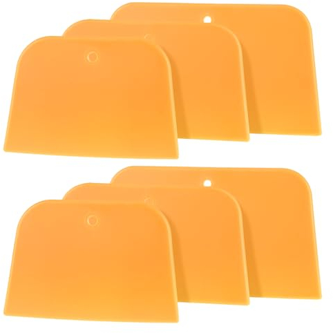 Xinjoduz Malerspachtel 6 Stücke Malerspachtel Kunststoff Spachtel Set Japanspachtel Karosseriespachtel Auftragen Spachtel Spachtel Werkzeug Flächenspachtelsatz Präzises Arbeiten Für Spachtelmasse