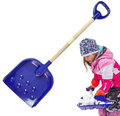 Pala da neve per bambini – Pala da neve per bambini, giocattolo per la sabbia all'aperto, pala portatile da spiaggia per esterni, giocattolo per la pala da neve per l'inverno, pala colorata
