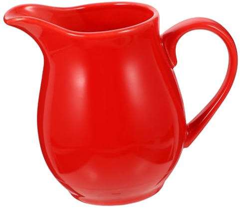 Didiseaon Ceramic Gravy Boat with Sleek Design Elegant Sauce Cup for Restaurant Home Use for Milk Juice and Sauces for Dipping Frothing Stylish Addition to Dining Tables