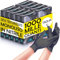 BAKAJI 1000 x Guanti Nitrile Monouso Colore Nero, Senza Polvere e Lattice, Ipoallergenici, Bio Soft, Dita Texturizzate, Adatto all'Uso Medico, Alimentare, Cucina, Casa, Pulizie (S)