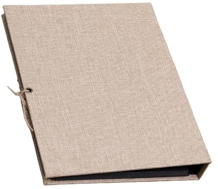 Album fotografico autoadesivo con copertina in lino, 30 pagine, per coppie e appassionati di fotografia, 27 x 21 cm, copertina in lino