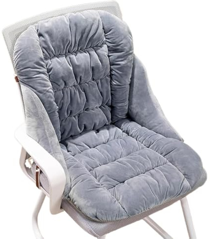 Cojín Calefactable For Silla De Oficina, Con 3 Niveles De Temperatura Y Respaldo Completo, Ideal For El Hogar Y La Oficina. Calefacción Eléctrica Mayor Relajación Y Comodidad(Gray1)
