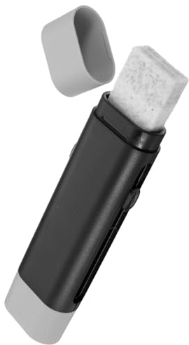 Beaupretty Gitarrensaiten reiniger mit Dualkopf Rostentfernendes Pflegewerkzeug Langlebig und Sicher Geeignet für Akustikgitarre Bass Ukulele Praktisches Gitarrensaiten fret cleaner