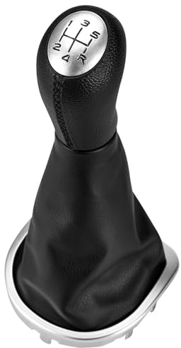 Gedlex Pomo Palanca de Cambios Clio 3, Palanca de Cambios de 5 Velocidades | Levier de Vitesse Número de Referencia 8200379961, 8200393246, 8200079112, 8200408023, 8200393245