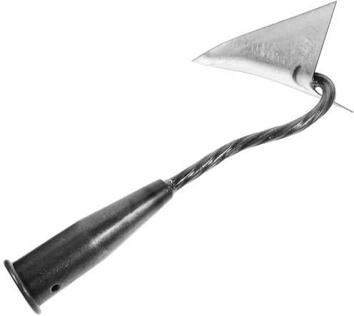 TOYANDONA Testa Forca Triangolare S in Ferro, Testa Senza Manico | Attrezzi da Giardinaggio Testa Forca, Punta Affilata S, per Scavare e Dissodare Terreno