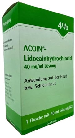 Acoin-Lidocainhydrochlorid 40 mg/ml Lösung, 250 ml Lösung