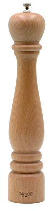 Bisetti 61530MSN - Macinasale in faggio, 33 cm, Colore: Legno Naturale