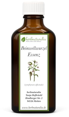 herbnaturalia ® - Beinwellwurzel Essenz 100 ml – Natürlich bei Muskelschmerzen & Schwellungen – Zur äußerlichen Anwendung