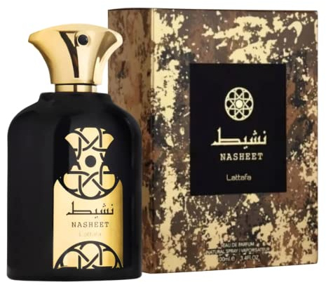 Lattafa Nasheet for Unisex Eau de Parfum Spray, 100 ml