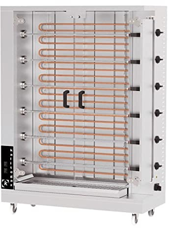 Adexa CRE6 Professional Chicken Rotisserie Oven, Electric, 6 Spit, 24-30 Chickens