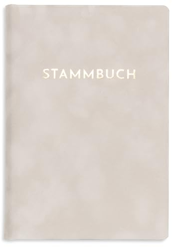 Stammbuch der Familie Grau Sanu Samt Gold Familienstammbuch Standesamt und Kirche incl. Einleger Stammbuch Hochzeit