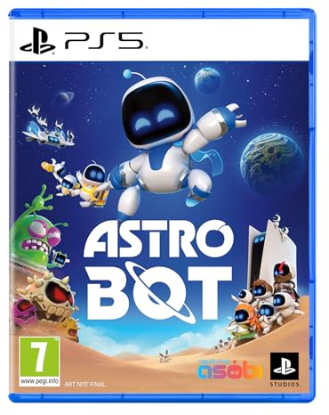 Sony, Astro Bot pour PlayStation 5, Jeu de Plateforme et Aventure, Plus de 150 Héros PlayStation, Édition Standard, Version Physique avec CD, En Français, 1 joueur, PEGI 7
