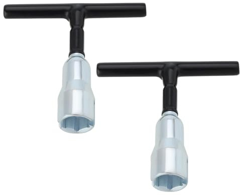 LT Easiyl 2 Stück T-Griff Flügelmutter Handwerkzeug 4,5 mm Manuelle Installation Werkzeug Schraubenschlüssel Werkzeuge für Augenschrauben, C-Haken, Bolzen, Q-Hanger Schraubhaken und Flügelmuttern