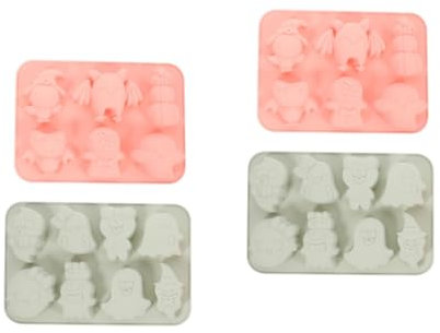 Cabilock 2 Set Stampo Da Forno Stampini Halloween Stampo Halloween Cottura Al Pipistrello Decorazione Stampo Per Torta in Silicone Stampo Per Cioccolato Fai Da Te Gel Di Silice 2 Pezzi * 2