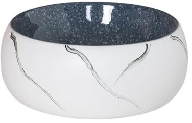 Durevole Lavabo da appoggio for bagno, squisito lavandino da bagno in ceramica ispessita Facile da installare