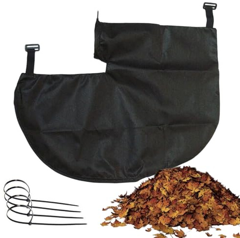 Yqooup Sacco per La Raccolta delle Foglie con Aspiratore,Attrezzo per La Cura del Prato in Tessuto Non Tessuto Riutilizzabile,per Aspiratore Foglie Attrezzo da Giardino - per Giardino Cortile Parco