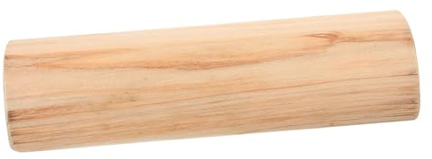 DOITOOL Almohada para Aliviar Dolor de Cuello y Espalda de Madera Cervical Beige Fácil de Transportar, Adecuado para Uso en Casa Centro de Masaje